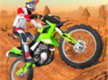 高速特技摩托车手