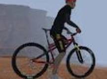 山地车速降峡谷