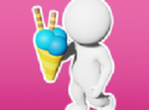 放置冰淇淋咖啡馆