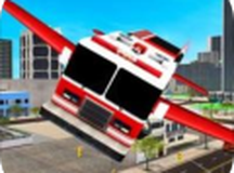 Emergency Flying Firetruck 911