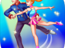 滑冰芭蕾舞少女