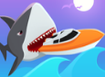 饥饿鲨鱼冲浪者