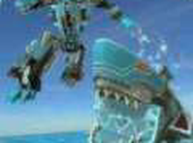 变形鲨鱼海底猎杀