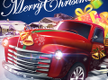 圣诞老人的越野卡车