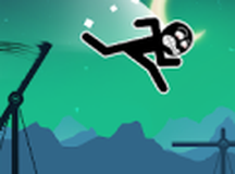 重力弹跳火柴人